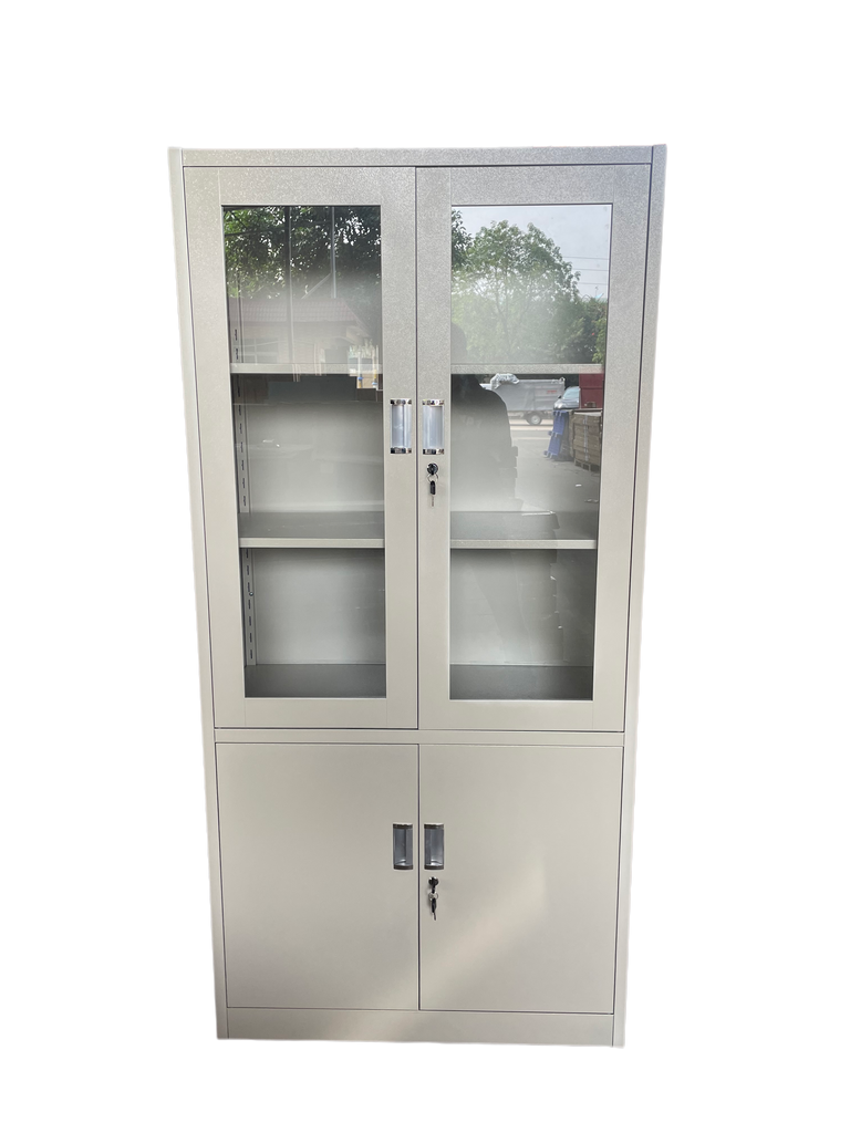 Armoire métallique semi vitré YB-A7