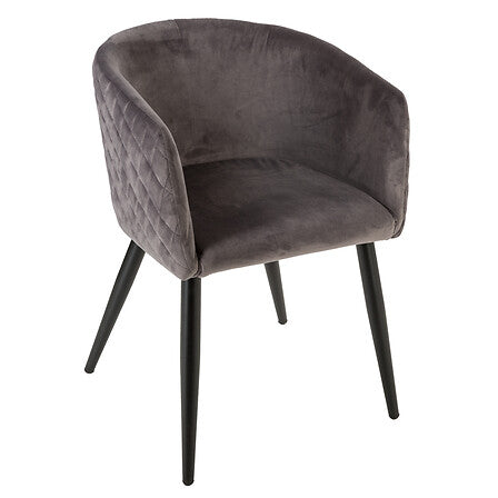 Fauteuil marlo velours