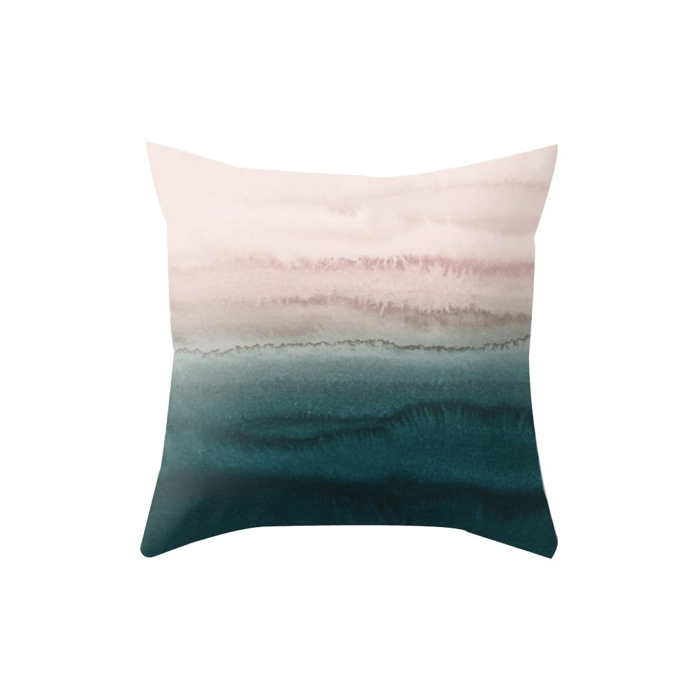 Coussin Teal Blue 26